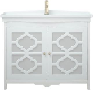 Тумба для комплекта Corozo Манойр 105см белый SD-00000357